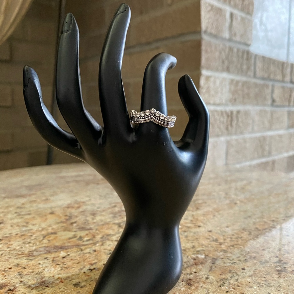 silver fashion ring